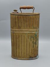 🍀Jolie chaufferette en laiton poignée bois marque GBL