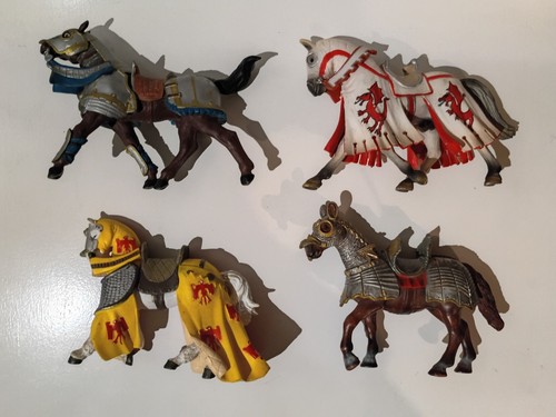 Schleich and papo horse - and,
