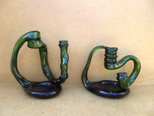 2 anciens bougeoirs rat de