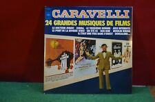 ANCIEN DISQUE VINYLE 33 T CARAVELLI  SUCCES MUSIQUE DE FILM WESTERN BEN HUR DVD