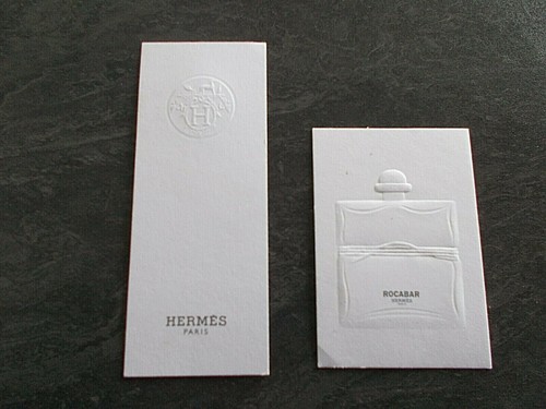 Cartes parfumées hermès - parfumées,