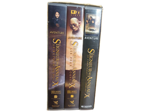 Coffret vhs seigneur des - -, le