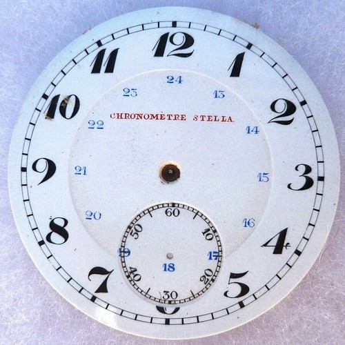 Cadran émaillé ancien montre