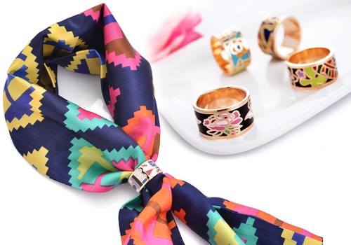 Bague foulards - bague,