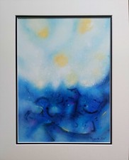 Superbe gouache b - de, h.b