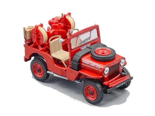 Jeep hotchkiss ccfl pompiers - ,
