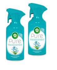 AIRWICK Lot de 2 Spray aérosol désodorisant Pure Rosée de Printemps, C1