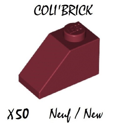 Lego 3040 50x brique pente - 50x, /
