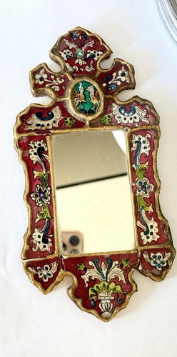 Ancien petit miroir art - petit,