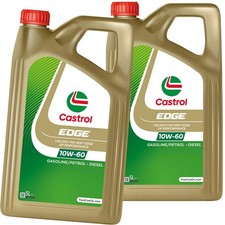 2x 5L castrol edge 10W60
