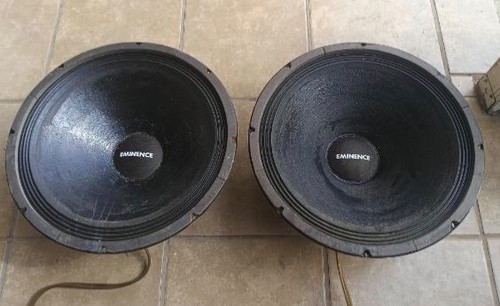 Eminence ohm magnet subs - 16",