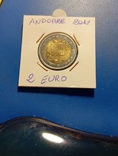 Vends Pièce De Monnaie De  2 Euros Courante Année  2017 Andorre TB