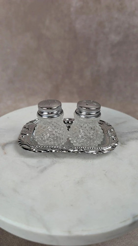 Set vintage salière - , &