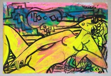 Peinture Acrylique et crayon