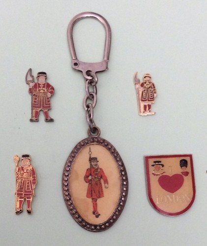 Pin keychain beefeater - +,