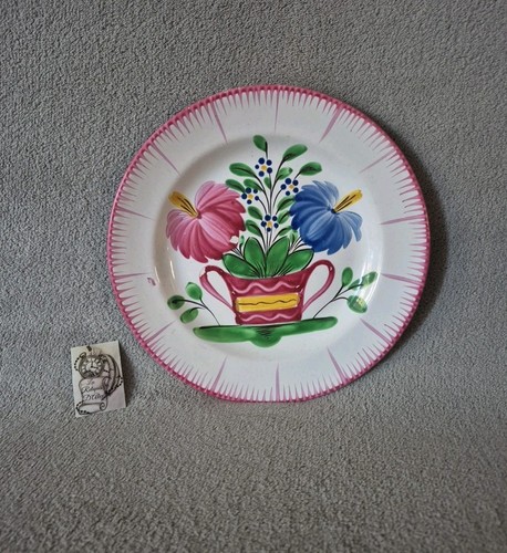 Assiette faïence l est - de, l'est