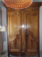 Armoire noyer style breton - noyer,