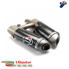 Termignoni Ducati 1100 Hypermotard Pot D' Echappement Moto Carbon Approuve