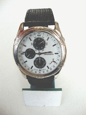 MAGNIFIQUE Montre-CITIZEN-Chronographe-jour-date-mois-alarme chromé fond acier