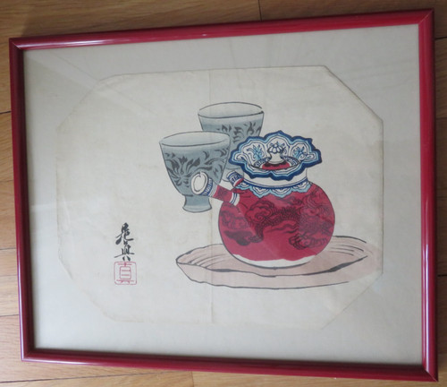 Véritable estampe japonaise - estampe,