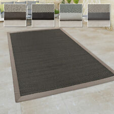 Tapis Intérieur Extérieur Balcon Terrasse Aspect Sisal Gris Vert Diff. Coloris