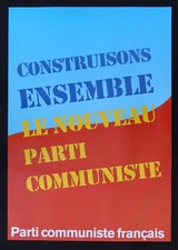 Affiche construisons ensemble - affiche,