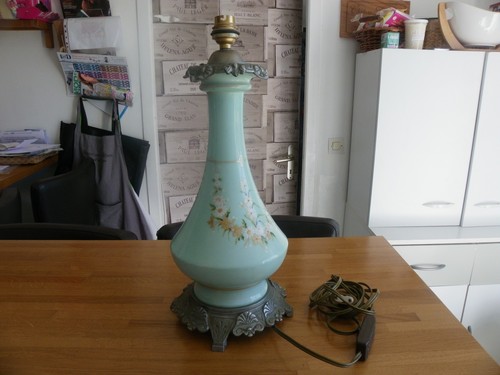Lampe huile ancienne - lampe,