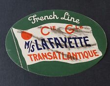 Ancienne étiquette HOTEL