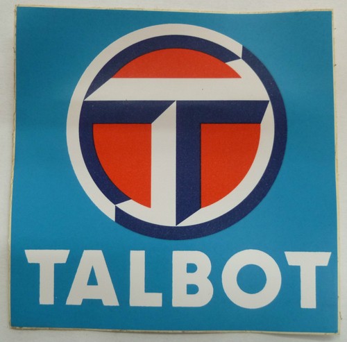 Autocollant automobile talbot - autocollant,