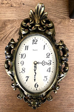 Horloge Style Louis XV Rocaille Rococo Baroque Design Déco No Miroir France