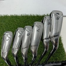 TaylorMade BURNER (2009) Iron Set 5-9 + Pw RE-AX SUPERFAST 65 Flex-R 6pcs...