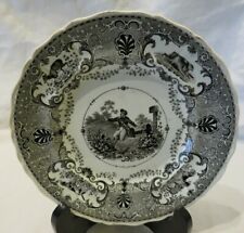 - ASSIETTE CREIL MONTEREAU LEBEUF MILLIET 'LE PIEGE A LOUP'  SERIE EN VENTE
