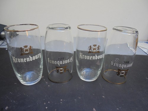 Verres kronenbourg 1664 - verres,