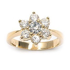 Dolly-Bijoux Bague T50 Fleur