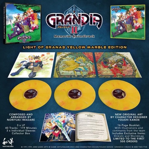 Vinyle grandia memorial - grandia,
