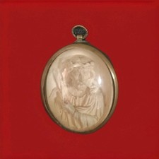 Cadre Ovale Verre Bombé