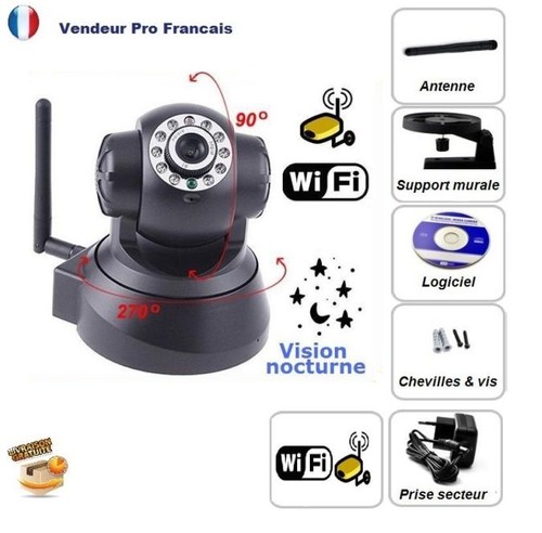 Camera wifi motorisée - ip,