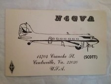 post card, amateur radio