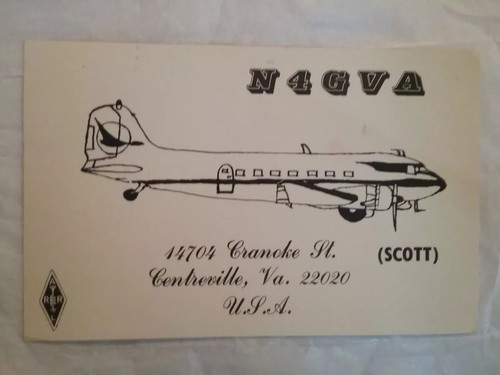 Post card amateur radio - card,,
