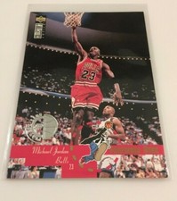 1994-95 Collector's Choice MICHAEL JORDAN Player's Club Rare CHICAGO BULLS Sp! 