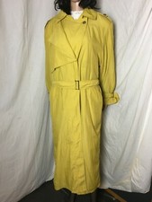 trench coat jaune moutarde taille 38