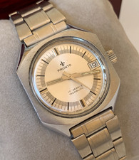 Montre Pronto Vintage Années 60 Art Déco Remontage Manuel 17 Bijoux Homme...