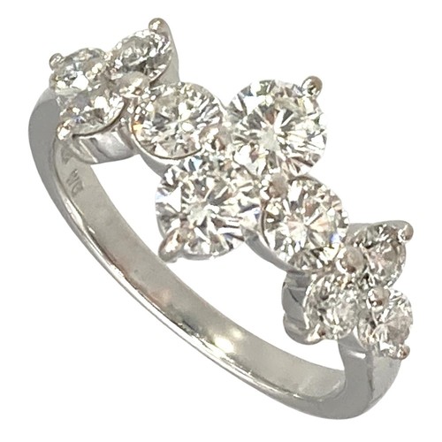 Bague cocktail diamant 40ct - bague,