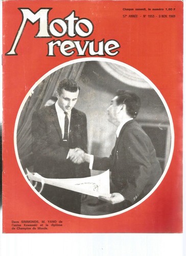 Moto revue 1953 coutard - revue, c.