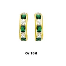 Bo Oreilles Demi Créole 10 mm