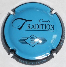 Capsule de Champagne:  DELOUVIN BAGNOST  , n°14b , cuvée Tradition