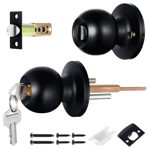 Bouton porte avec serrure - avec,
