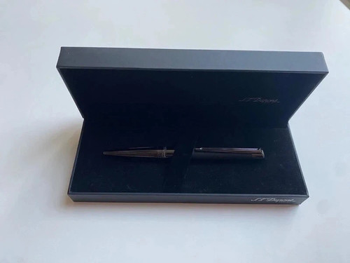 Stylo bille noir - s.t., dupont