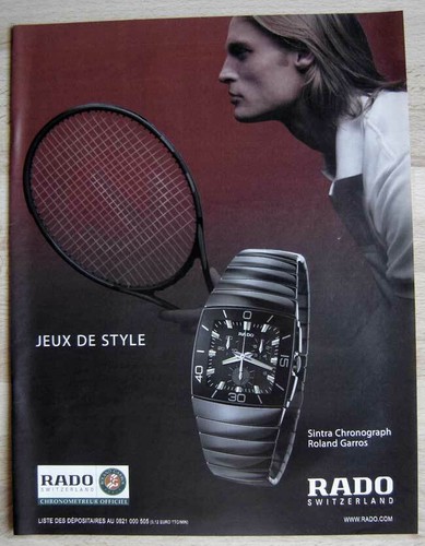 Publicité papier montre - publicité,