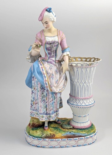 Vase porcelaine bisque de - vase,